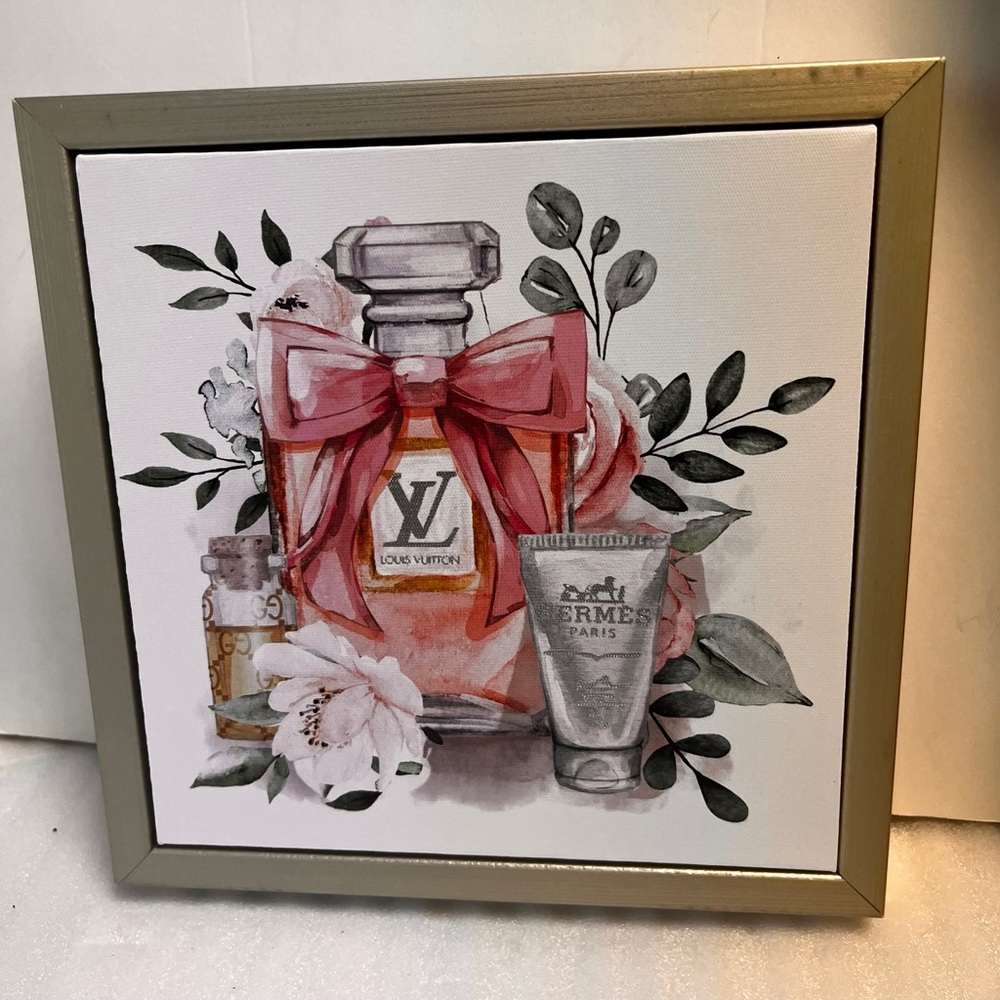 Luxury Wall Art Picture One Perfume Bottle Picture Frame